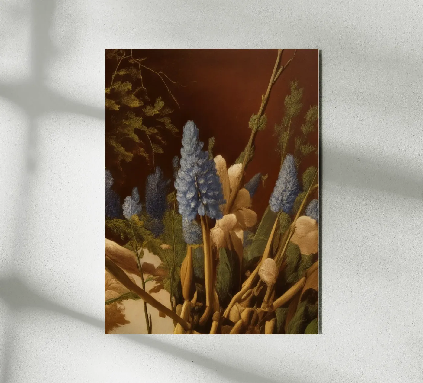 Blumen_2 alluminio dibond da Impressionismus by LK
