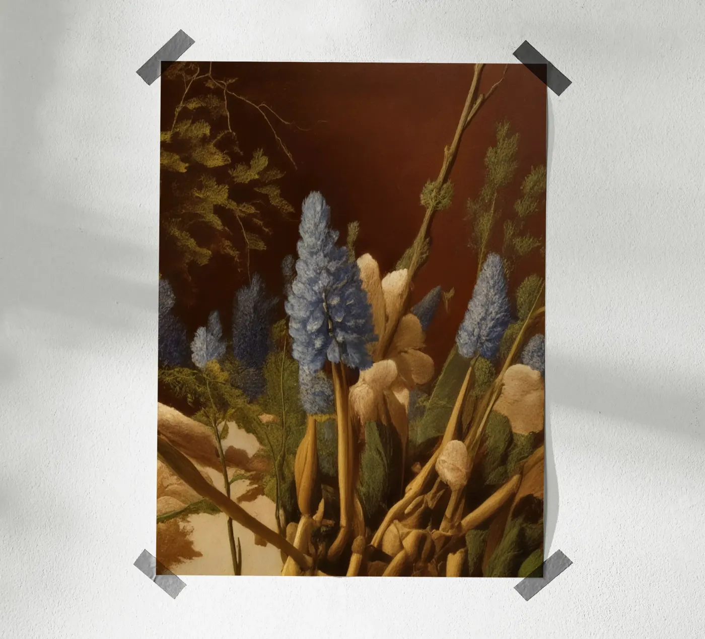 Blumen_2 poster van Impressionismus by LK