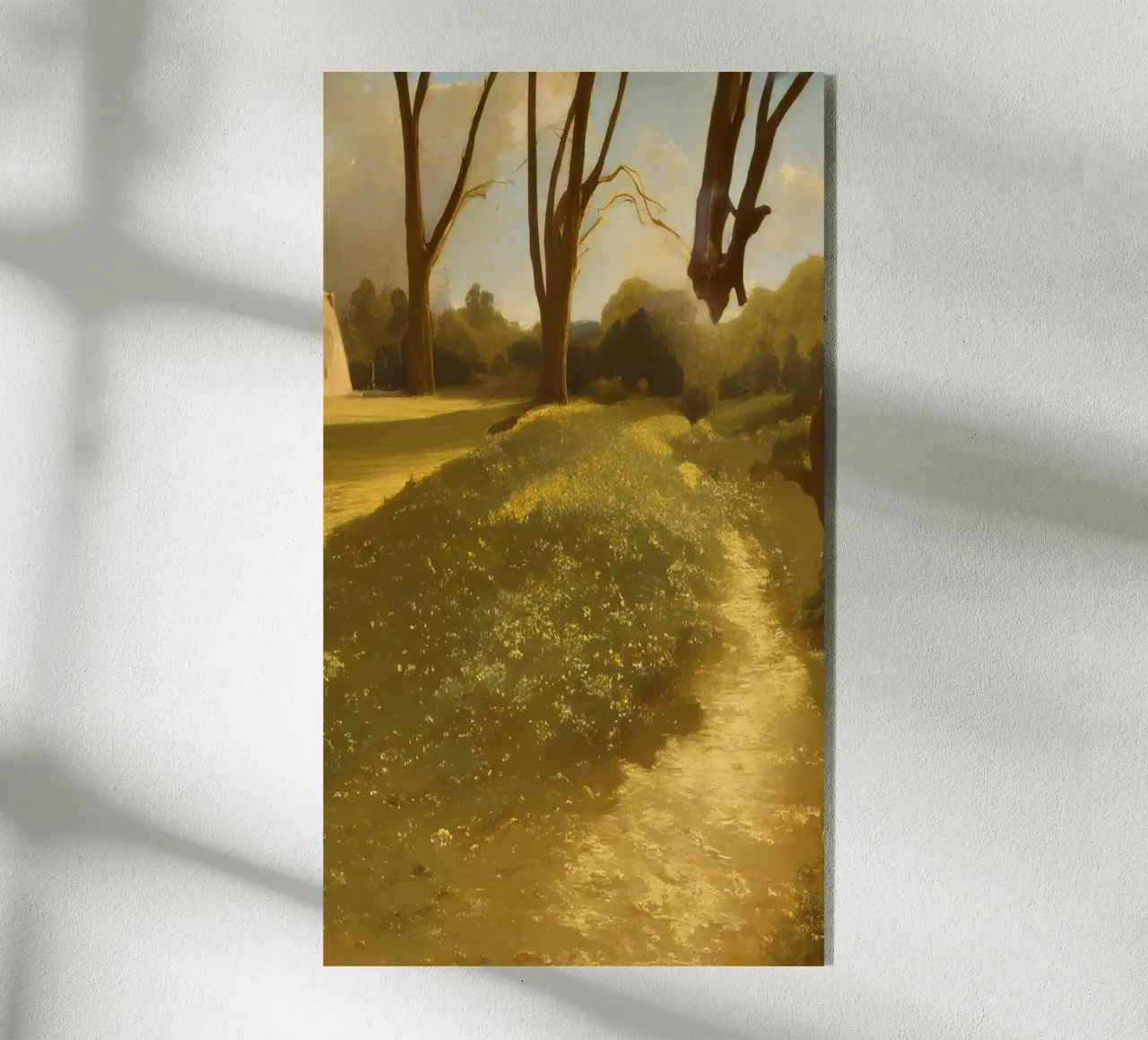 Mucchi di foglie in autunno plexiglass da Impressionismus by LK