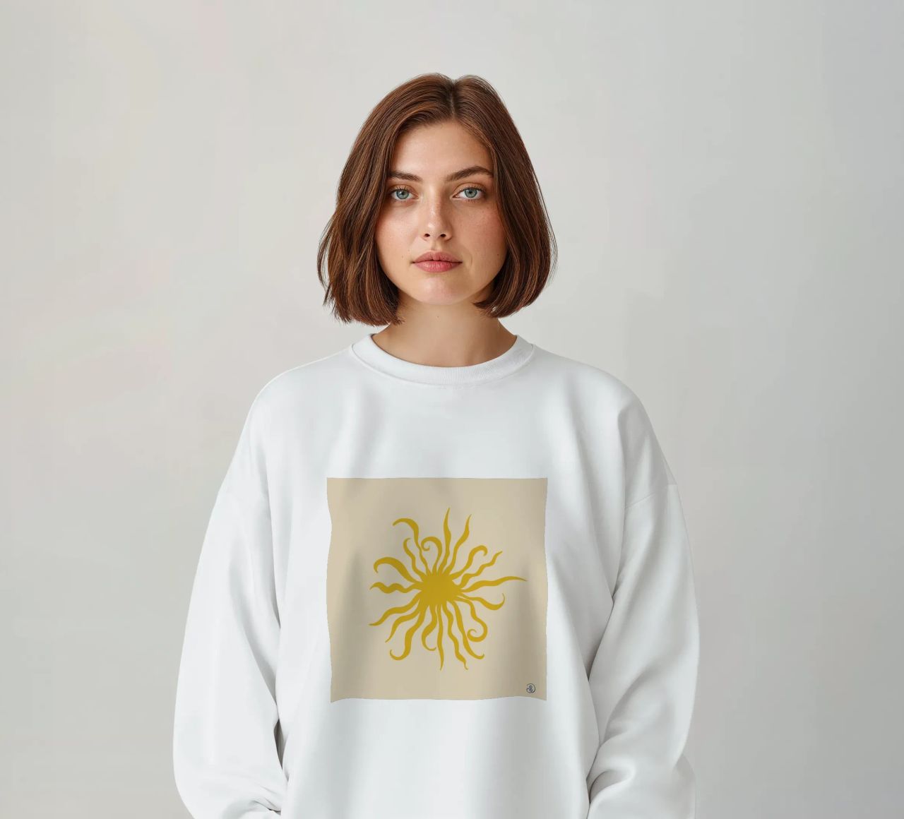 SUN CREATURE felpa da Sandra Poliakov