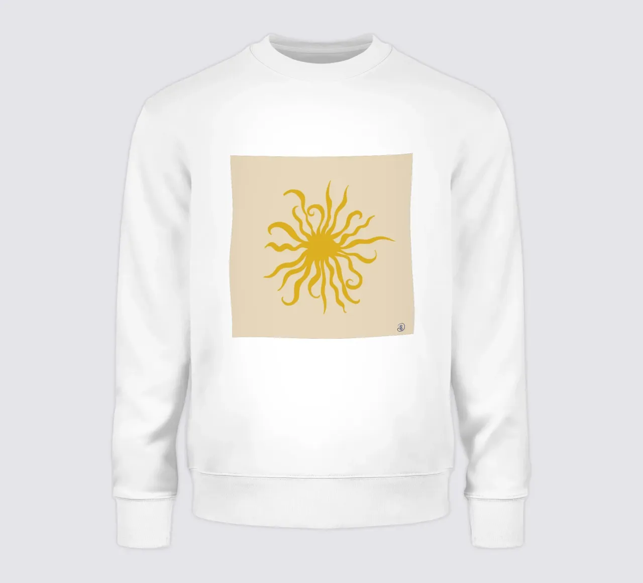 SUN CREATURE sweatshirt van Sandra Poliakov