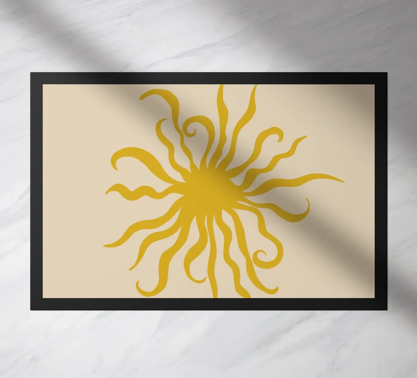 SUN CREATURE deurmat van Sandra Poliakov