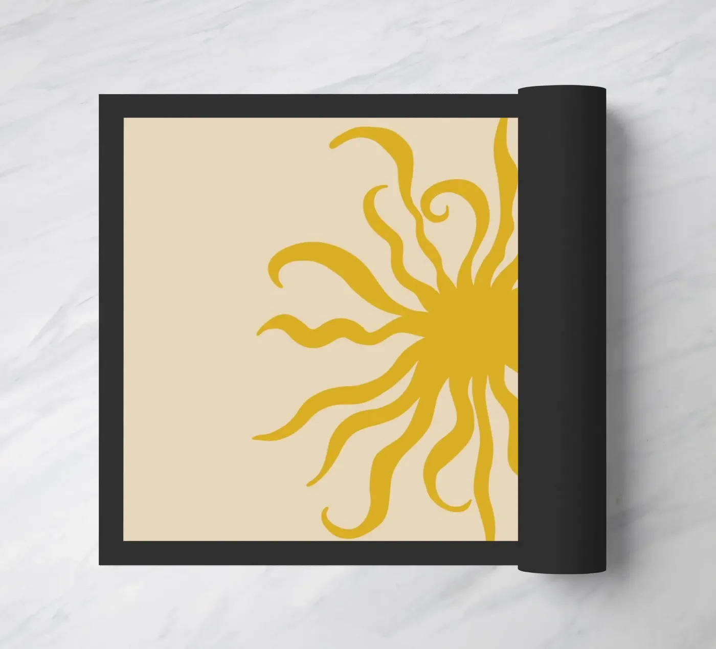 SUN CREATURE paillasson de Sandra Poliakov