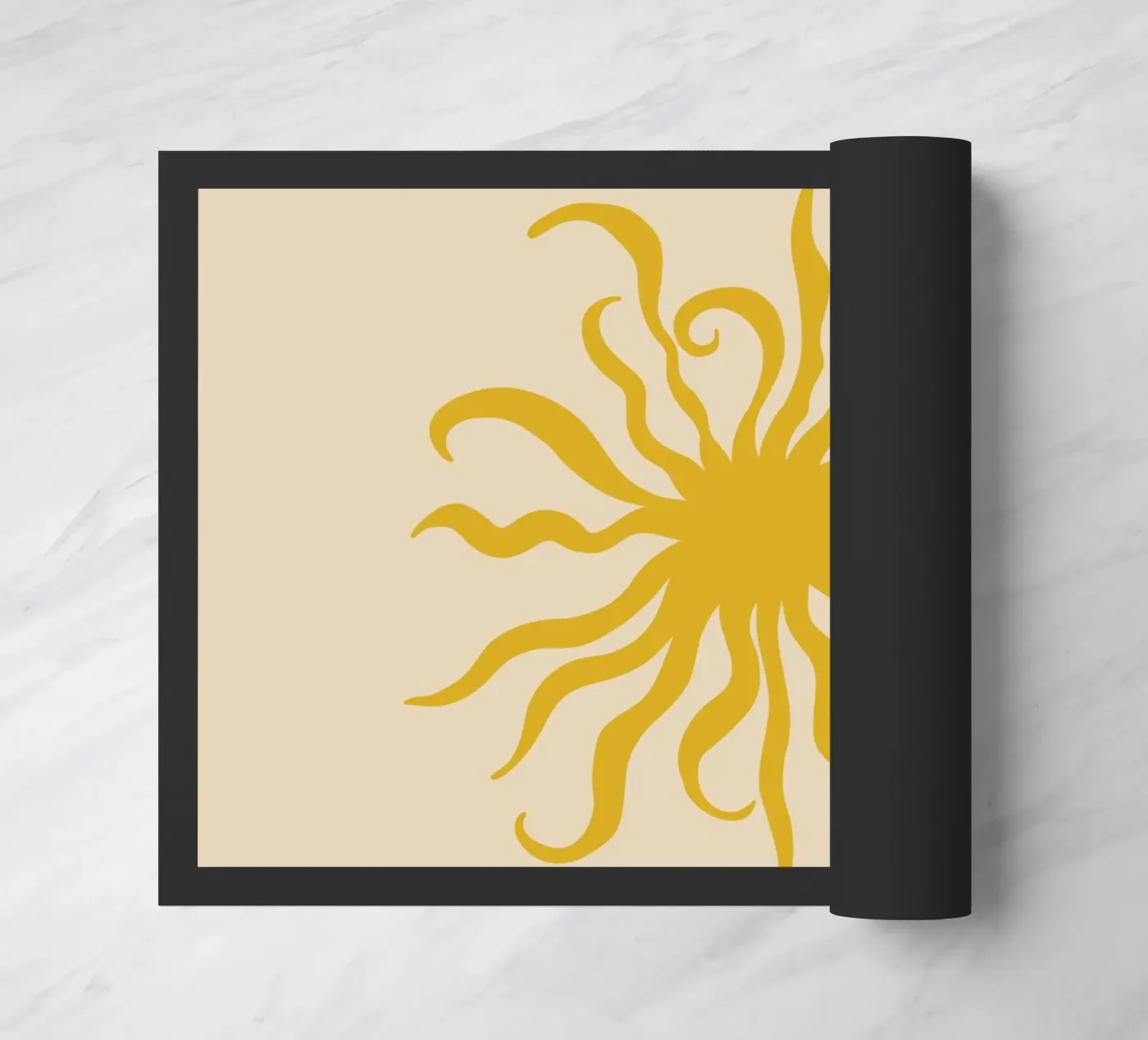 SUN CREATURE deurmat van Sandra Poliakov