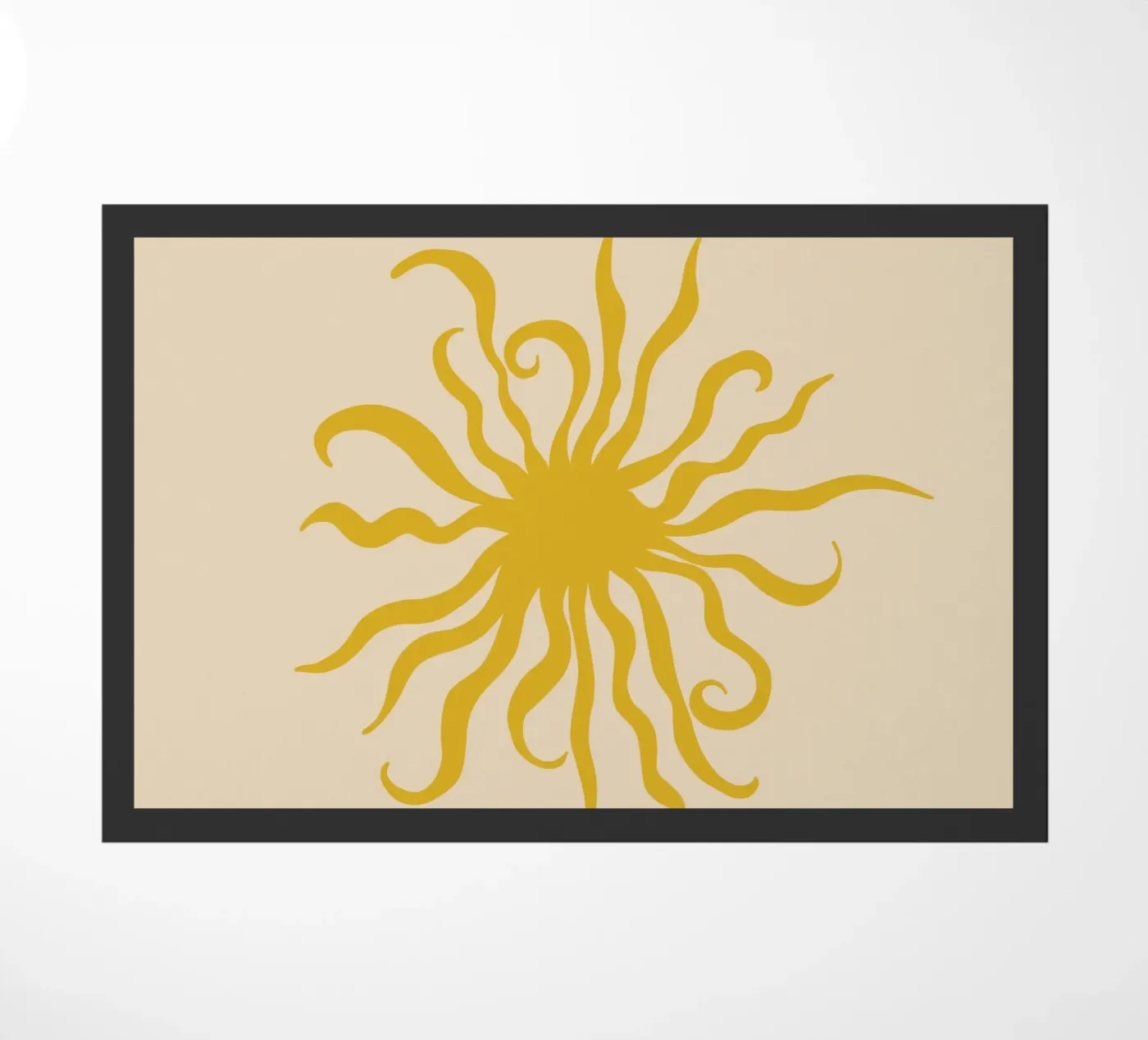 SUN CREATURE paillasson de Sandra Poliakov