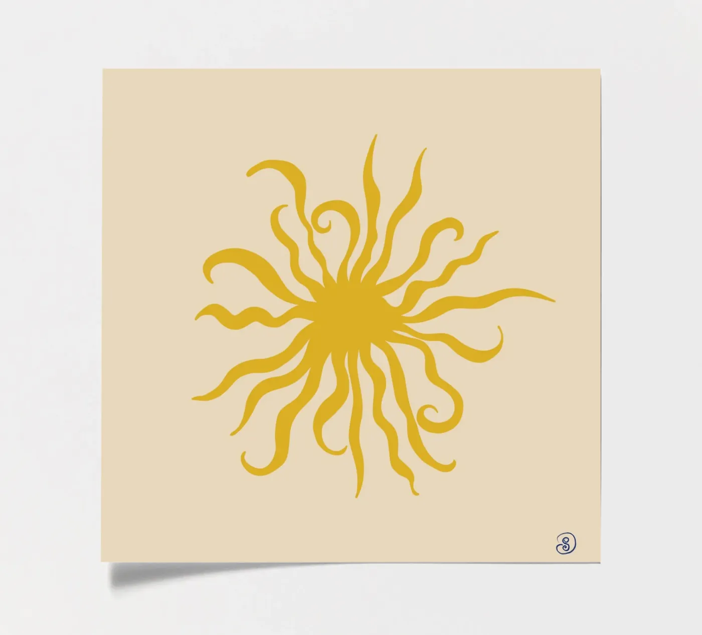 SUN CREATURE sticker sheet by Sandra Poliakov