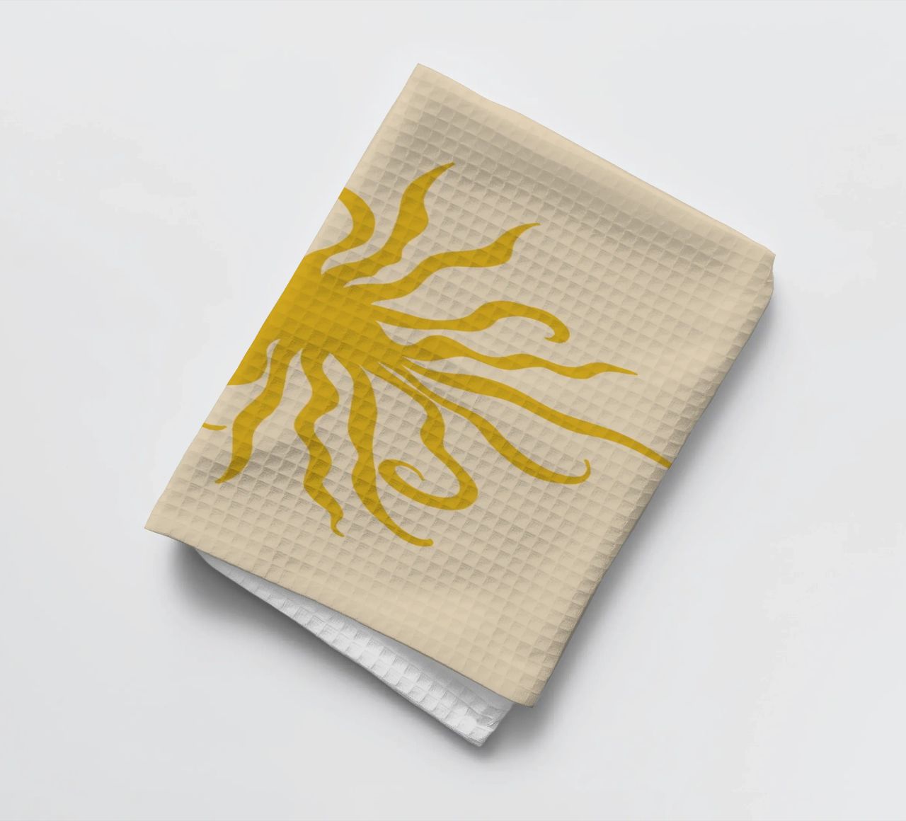 SUN CREATURE torchon de Sandra Poliakov