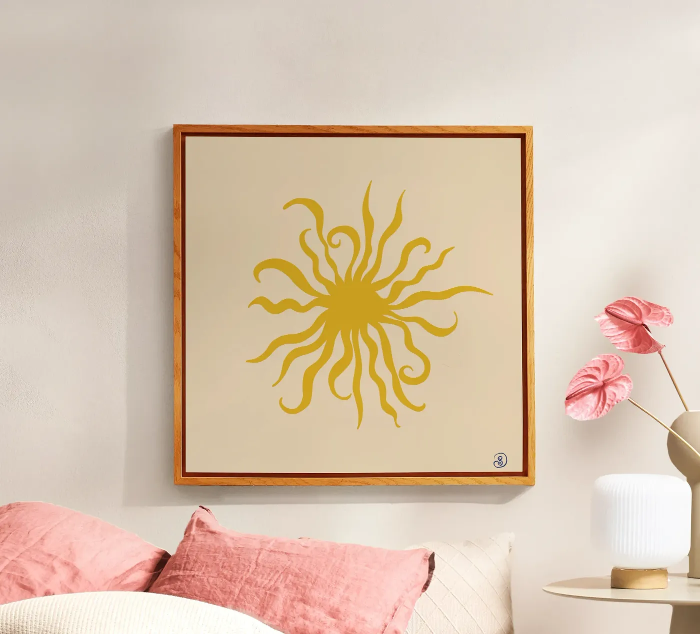 SUN CREATURE plexiglas de Sandra Poliakov