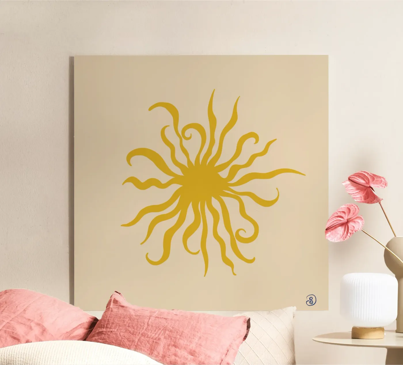 SUN CREATURE plexiglas de Sandra Poliakov