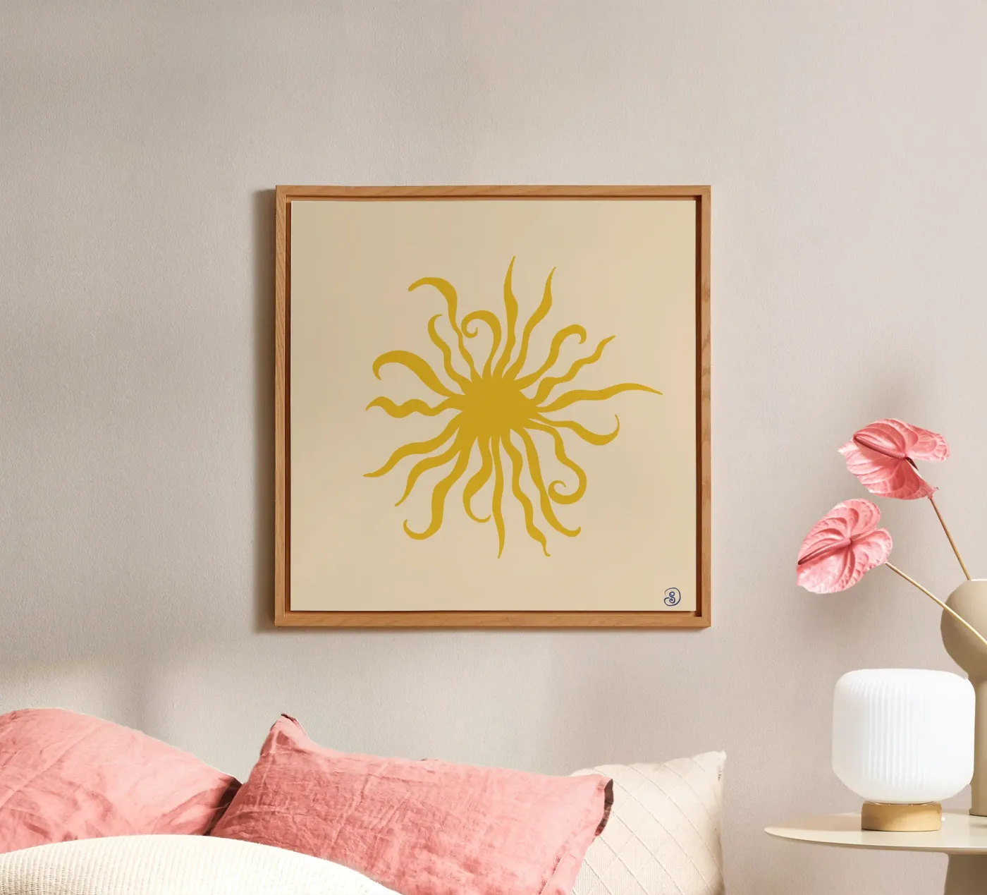 SUN CREATURE forex-plaat van Sandra Poliakov