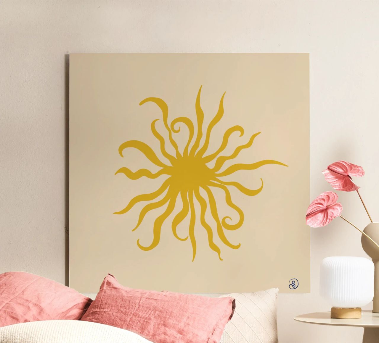 SUN CREATURE alluminio dibond da Sandra Poliakov
