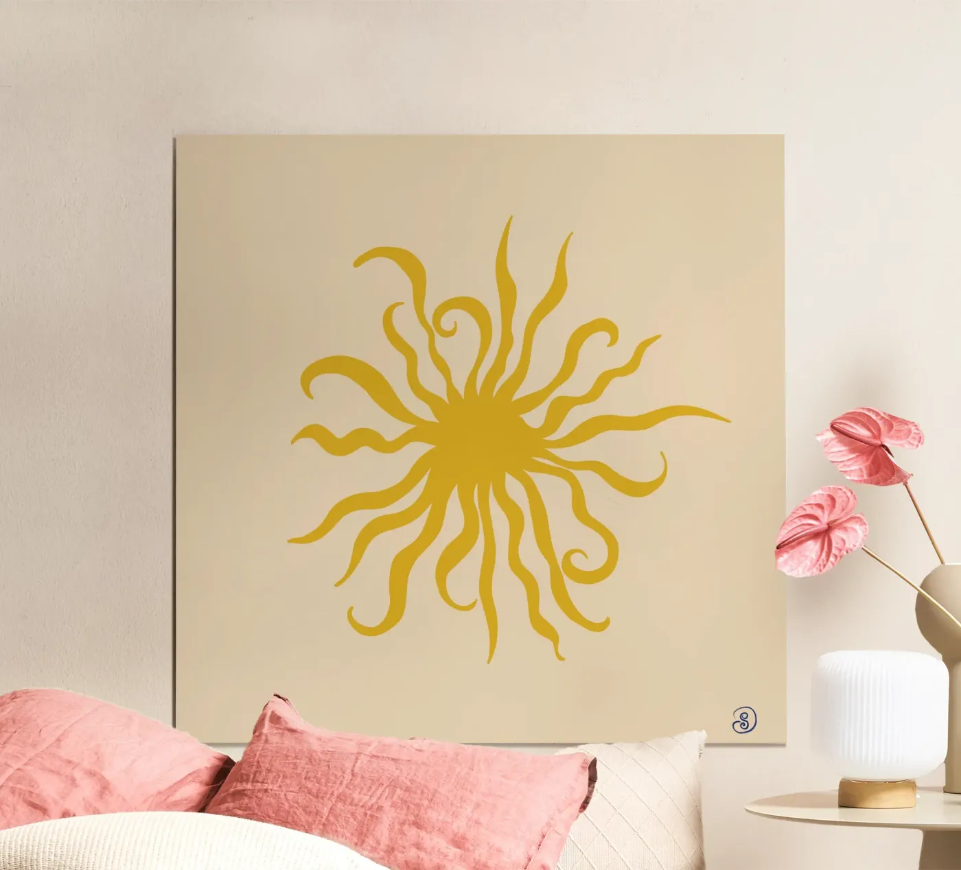 SUN CREATURE poster van Sandra Poliakov