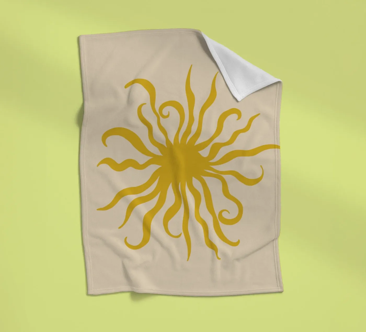 SUN CREATURE fleecedeken van Sandra Poliakov