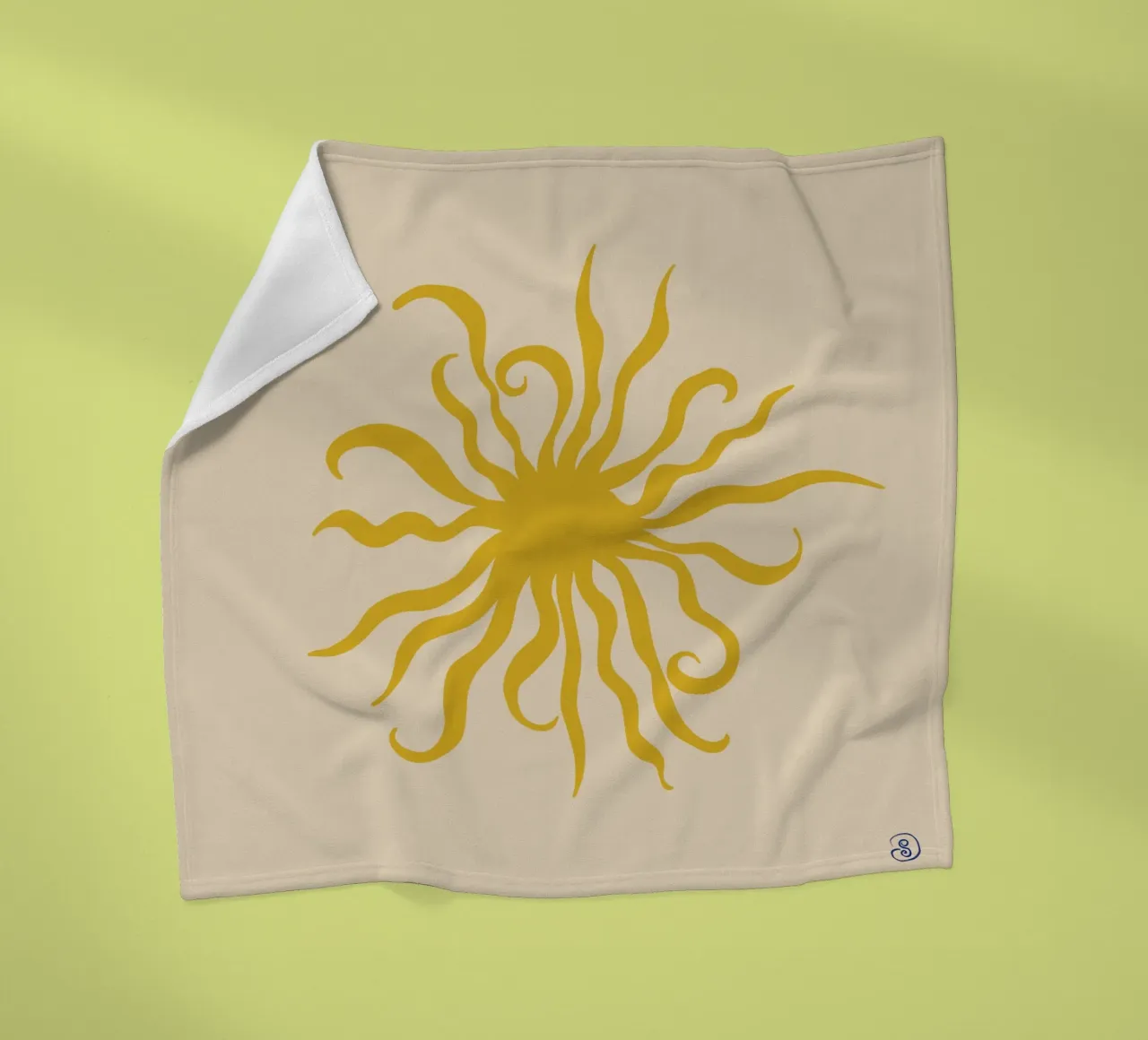 SUN CREATURE Fleecedecke von Sandra Poliakov