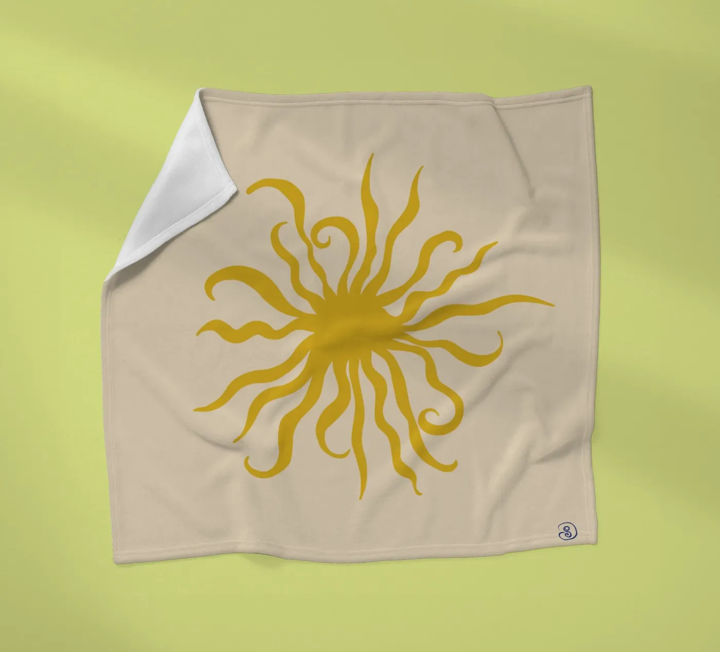 SUN CREATURE Fleecedecke von Sandra Poliakov