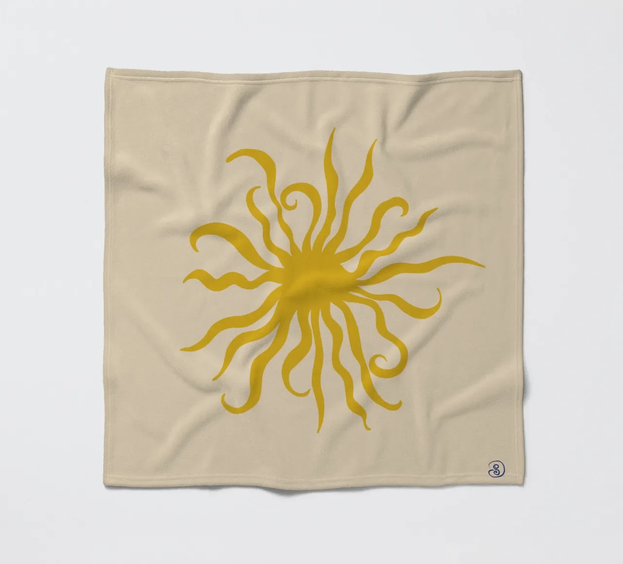 SUN CREATURE Fleecedecke von Sandra Poliakov