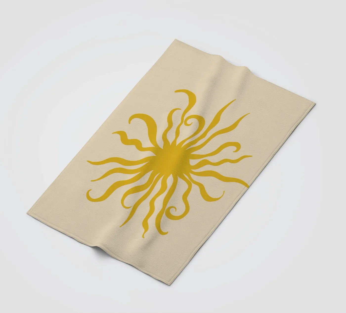 SUN CREATURE Fleecedecke von Sandra Poliakov
