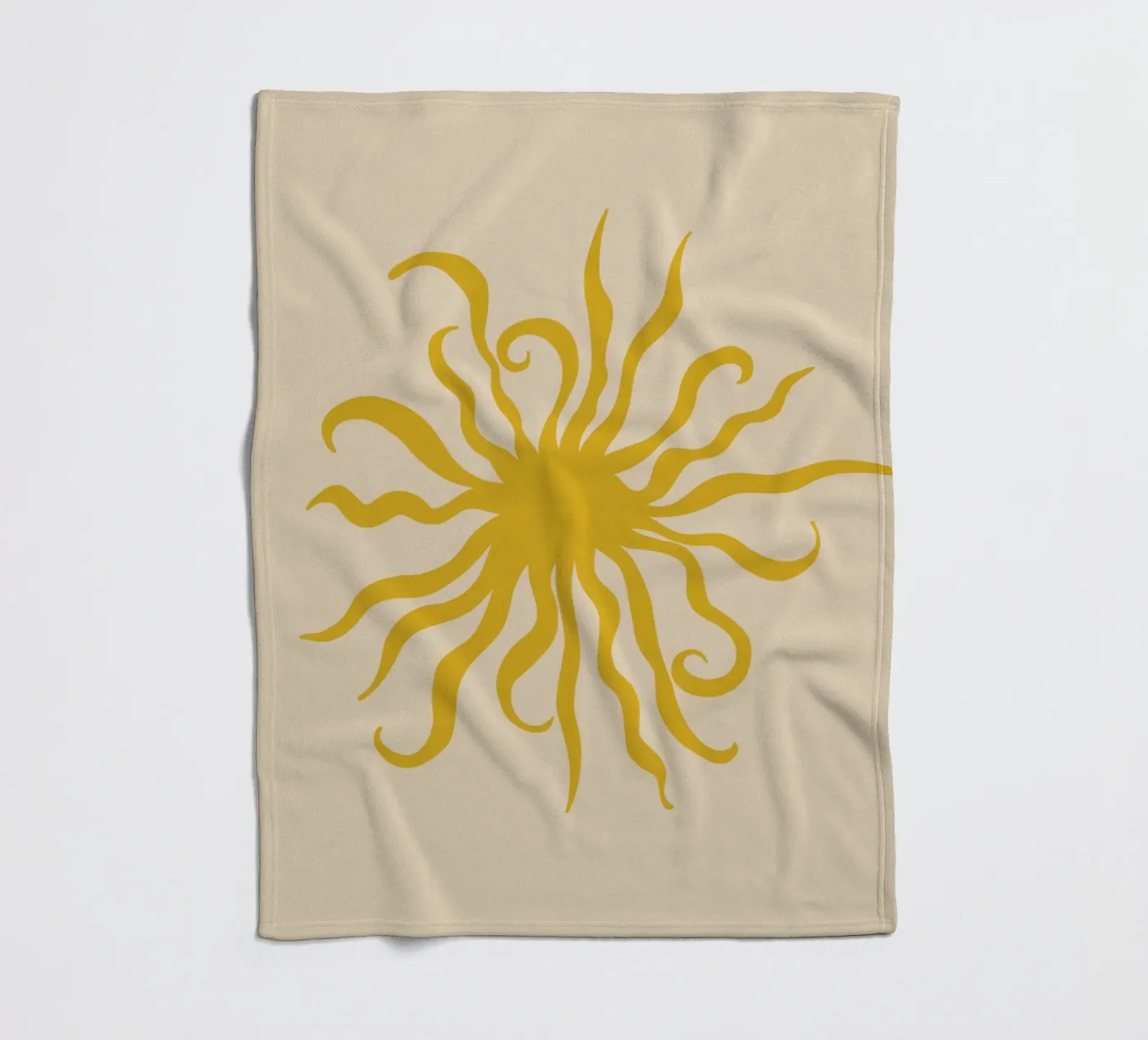 SUN CREATURE Fleecedecke von Sandra Poliakov