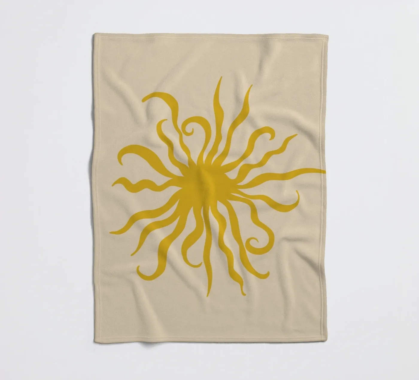 SUN CREATURE fleecedeken van Sandra Poliakov