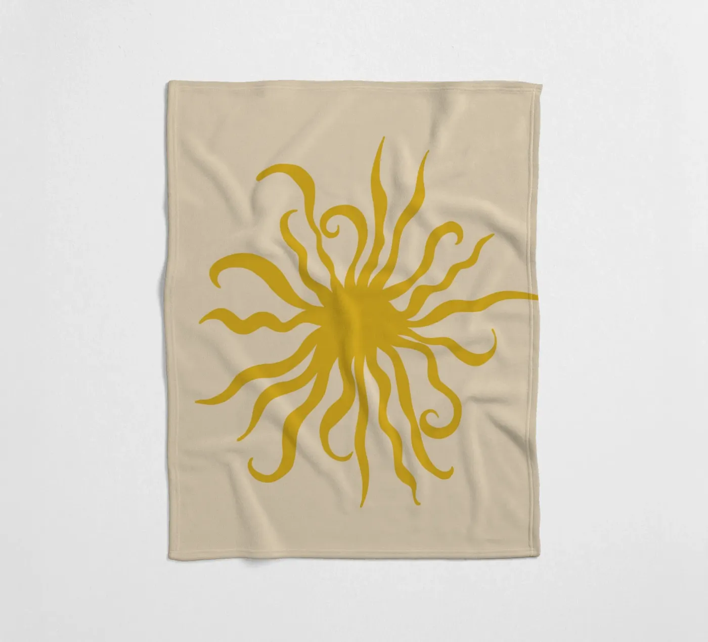 SUN CREATURE fleecedeken van Sandra Poliakov