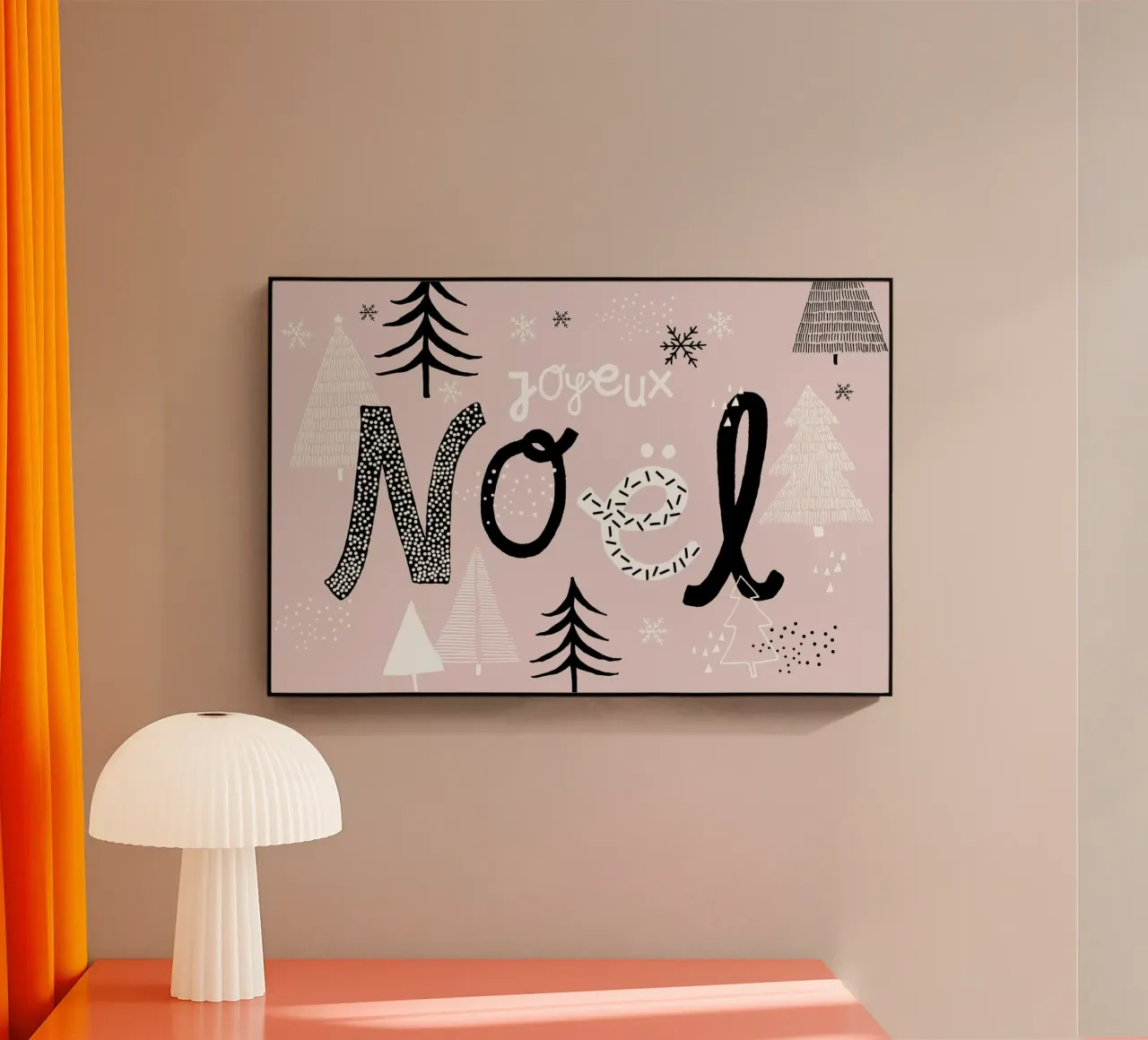 Joyeux Noel plexiglass da typealive