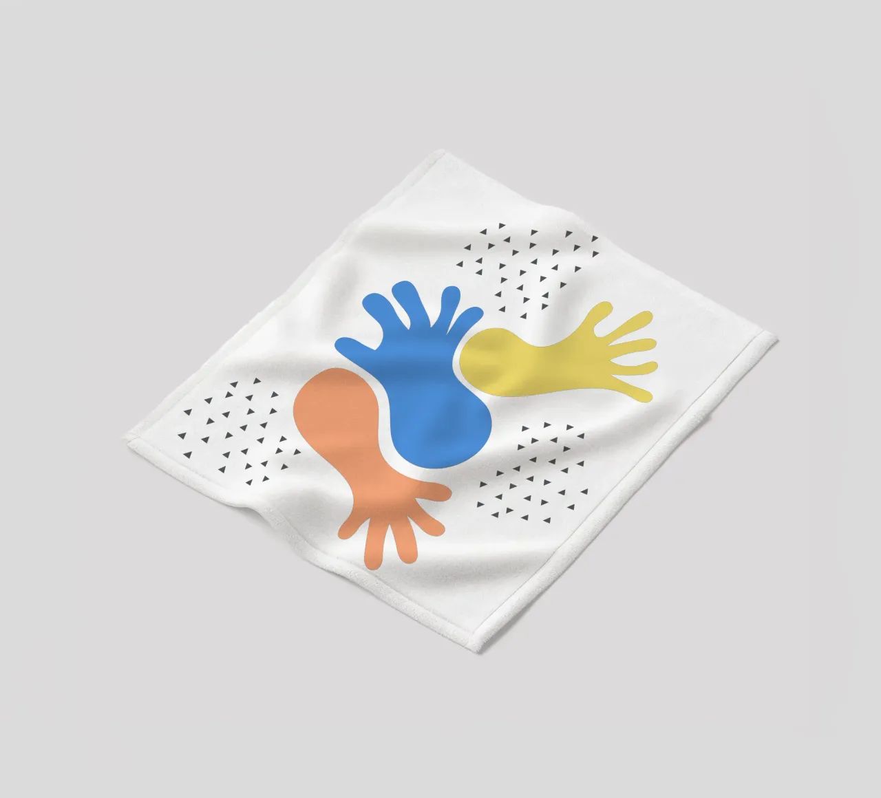 hands Fleecedecke von natural neutral