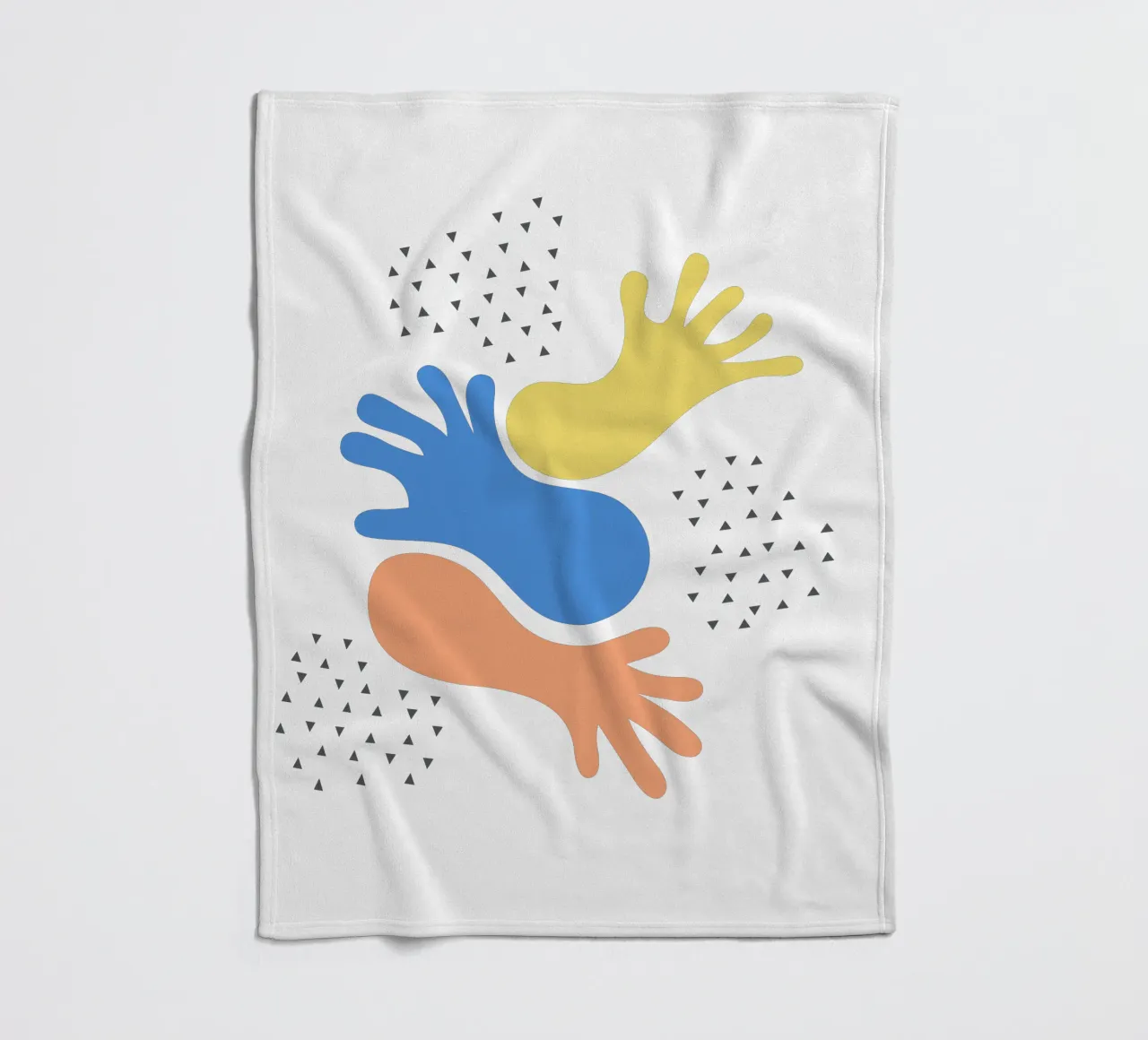 hands Fleecedecke von natural neutral