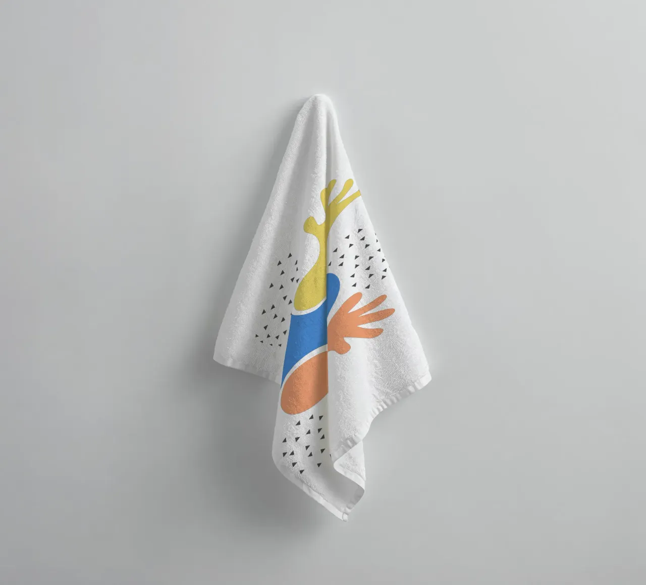 hands asciugamano da bagno da natural neutral