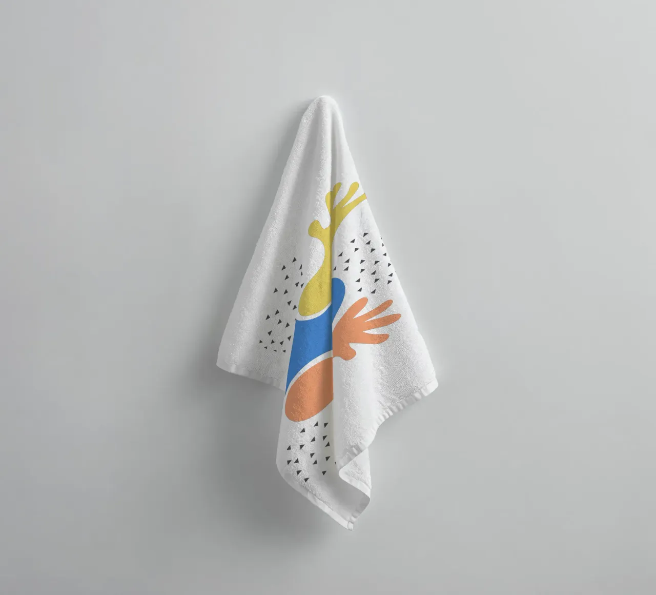 hands asciugamano da bagno da natural neutral