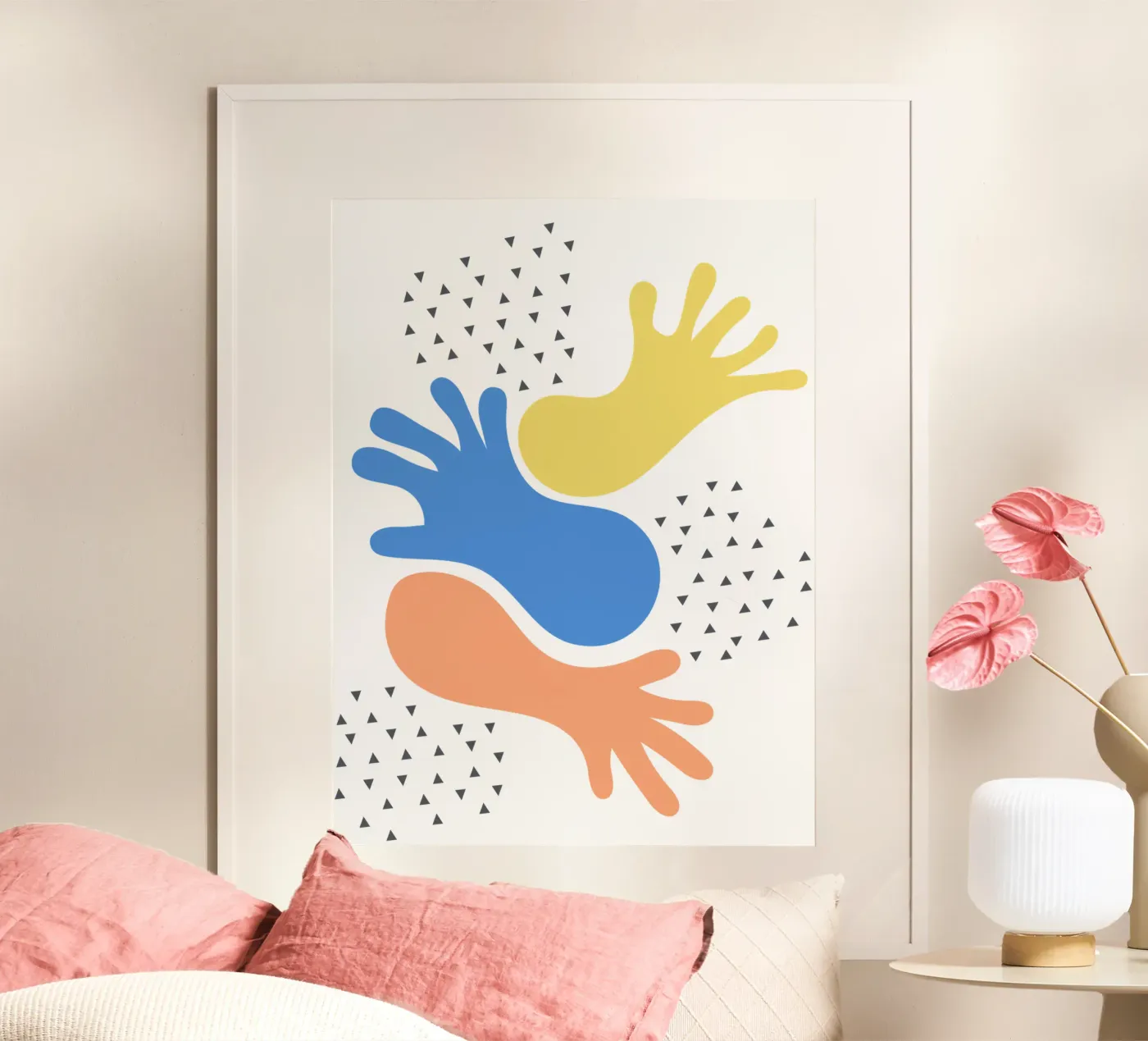 hands Poster von natural neutral