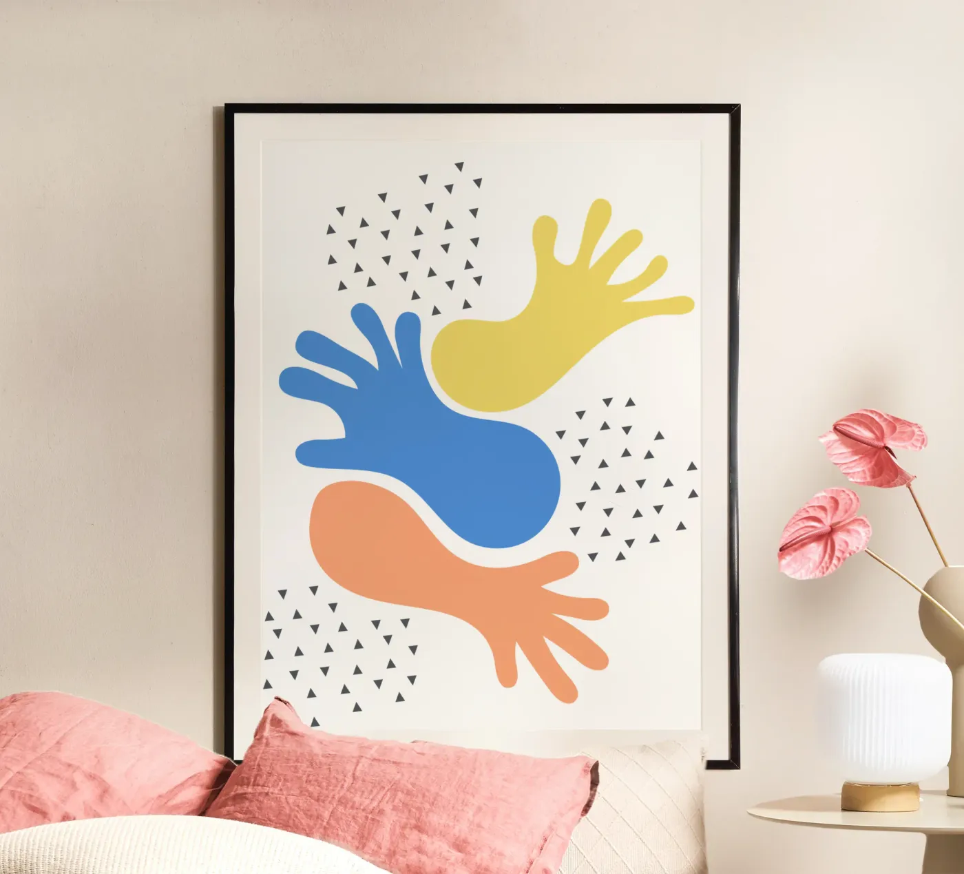 hands Poster von natural neutral