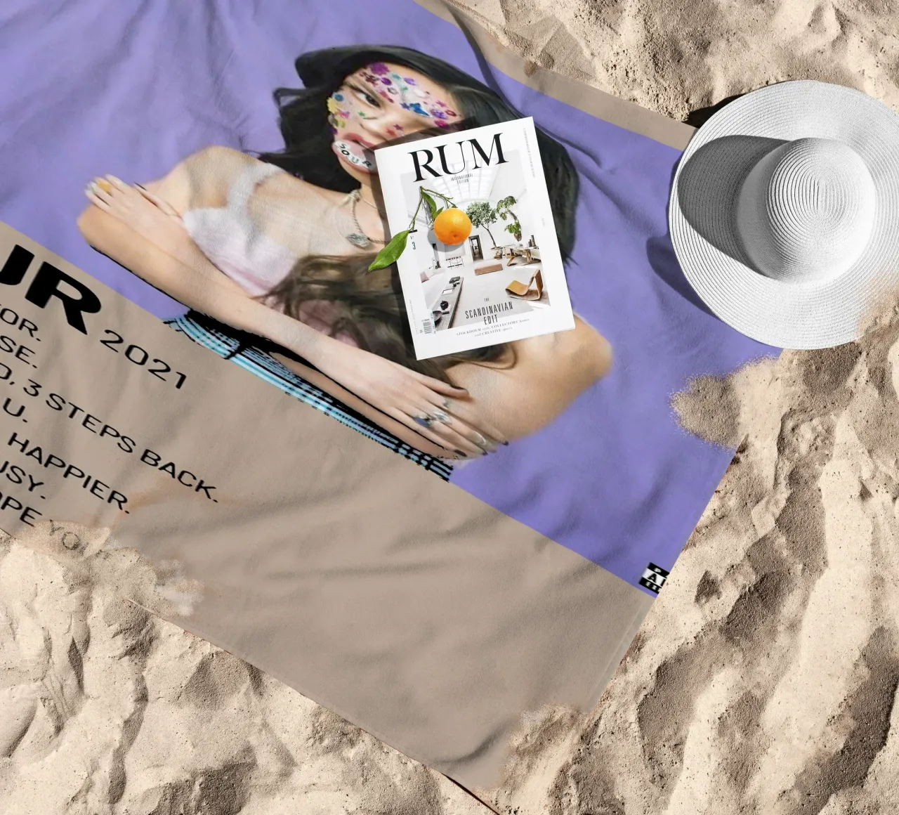 Olivia Rodrigro Arte telo mare da music soul