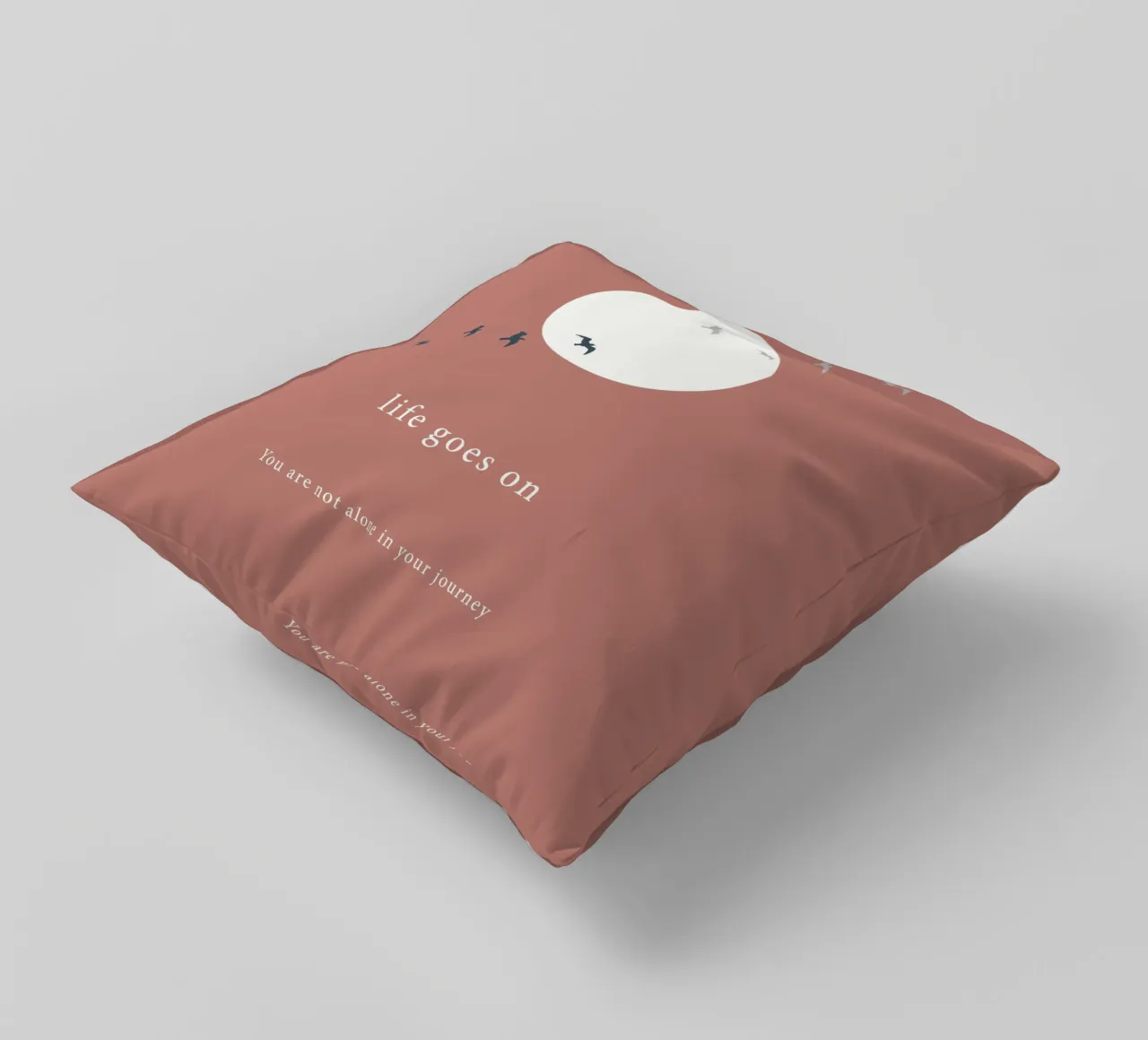 life goes on cuscino da natural neutral