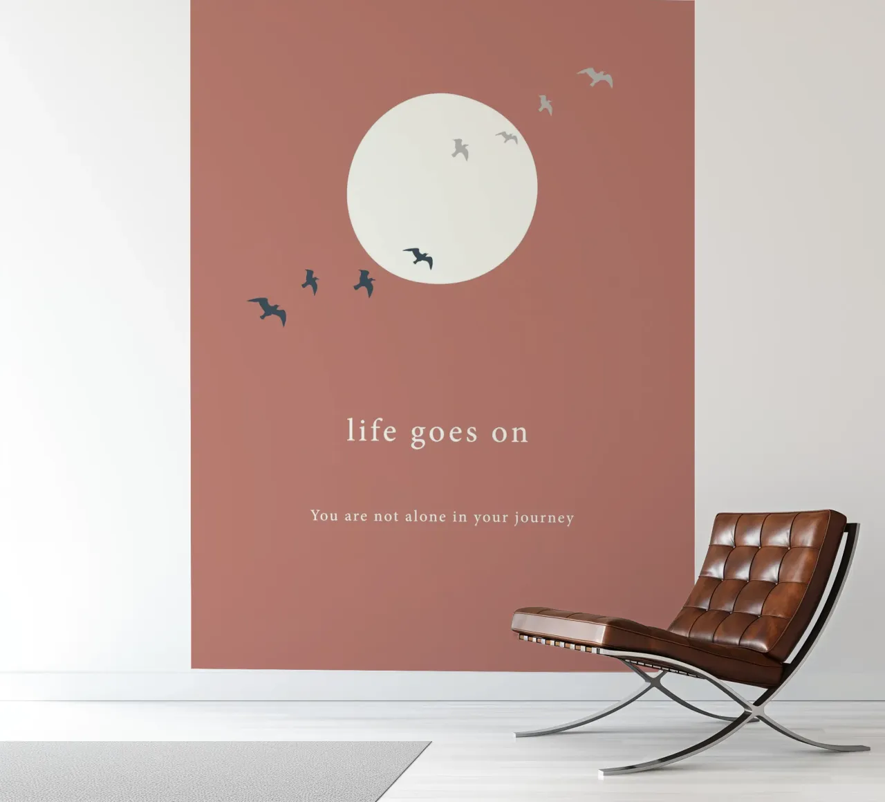 life goes on photo wallpaper by natural neutral