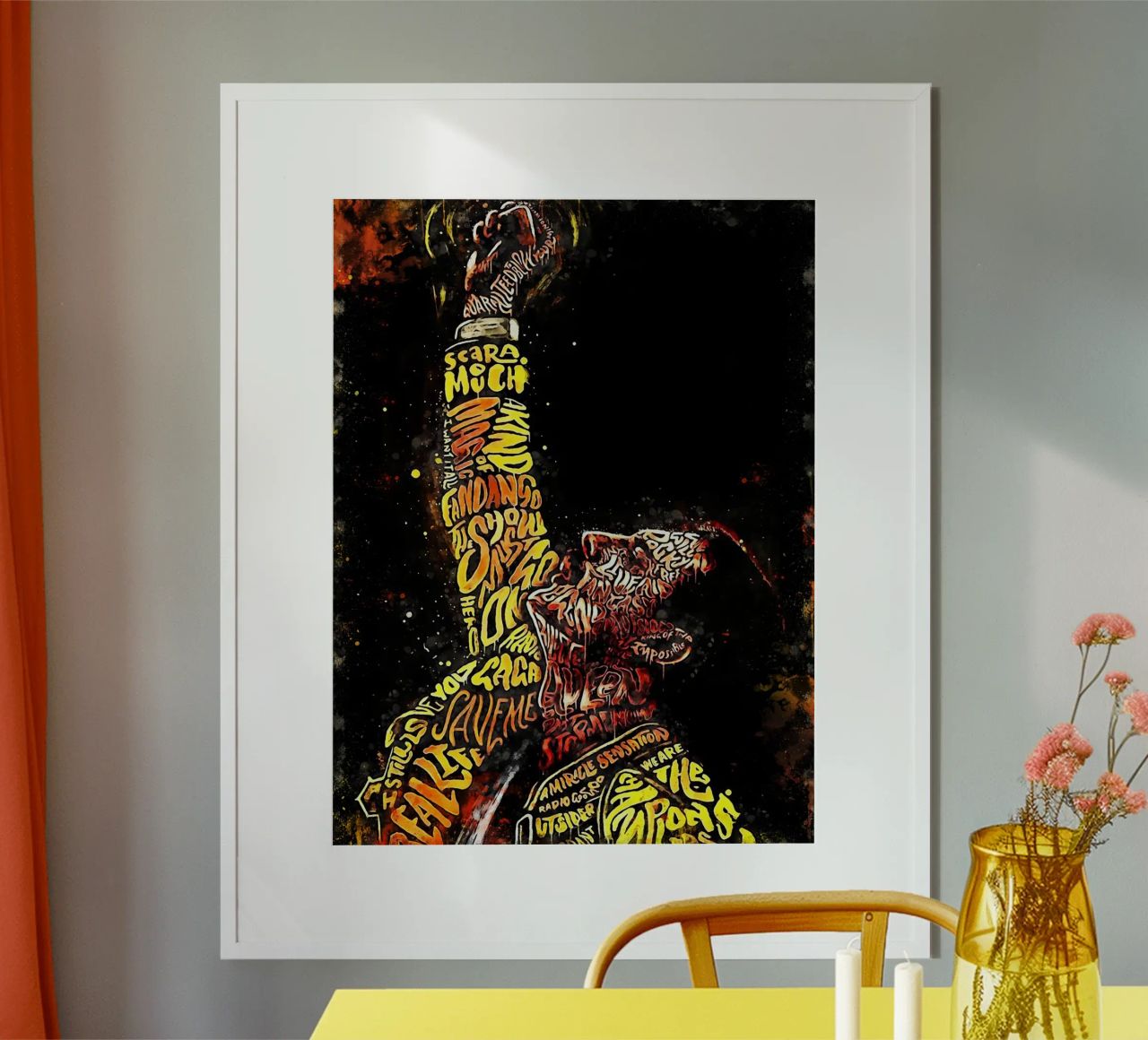 Freddie Mercury queen band Poster von music soul