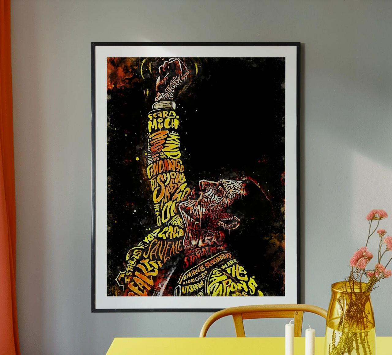 Freddie Mercury queen band Poster von music soul