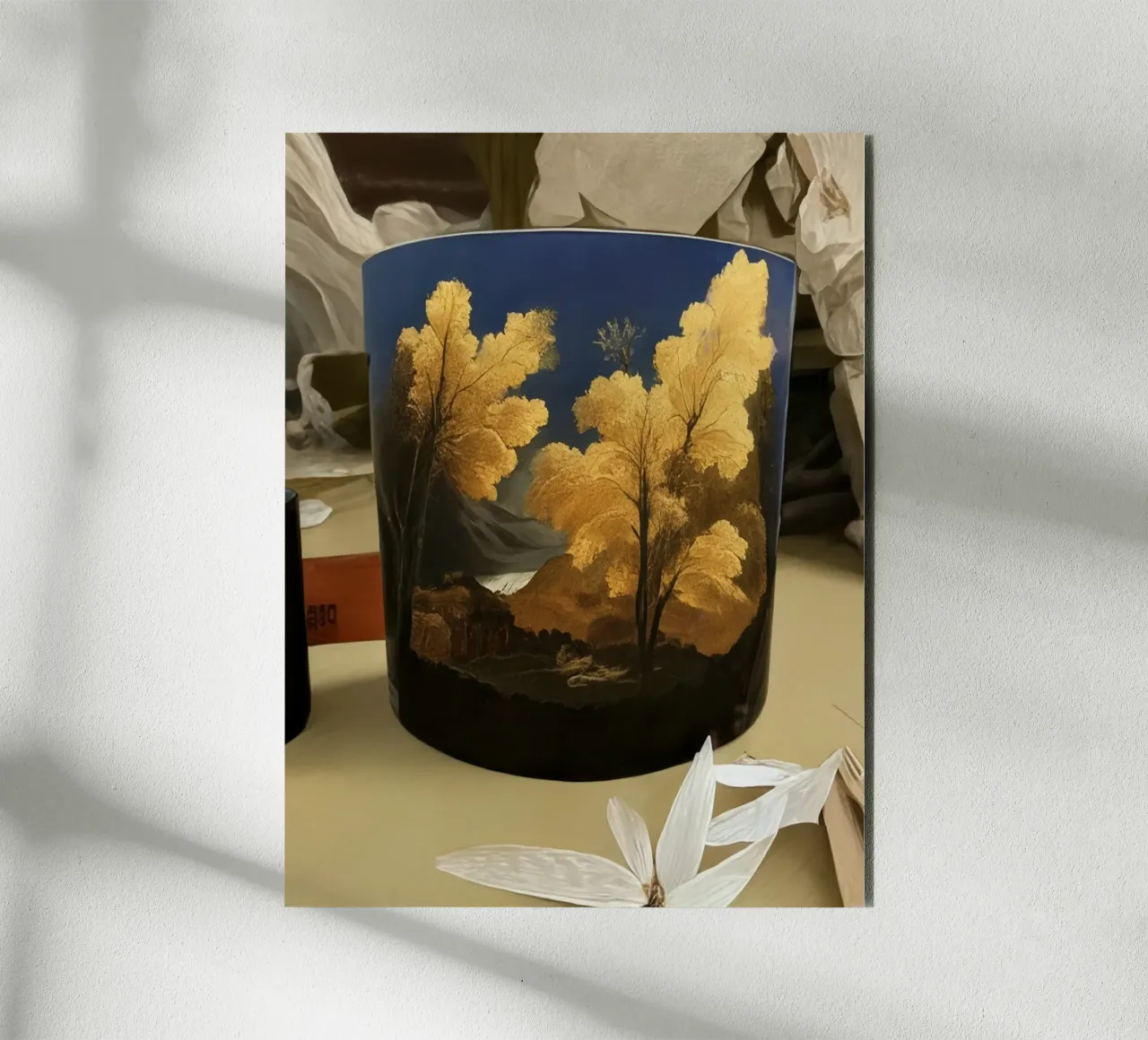 Deko Vase_1 alluminio dibond da Impressionismus by LK