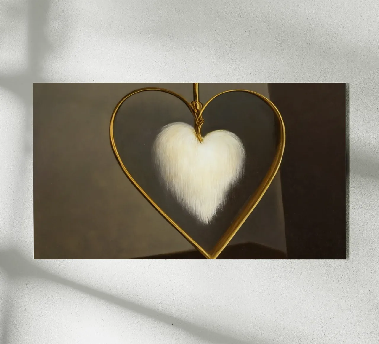 Deko Herz plexiglass da Impressionismus by LK