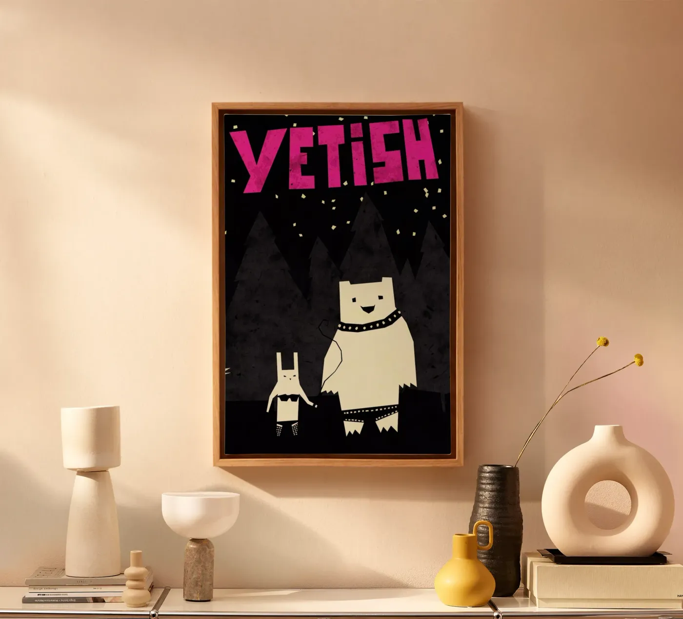 Yetish canvas van Yetiland