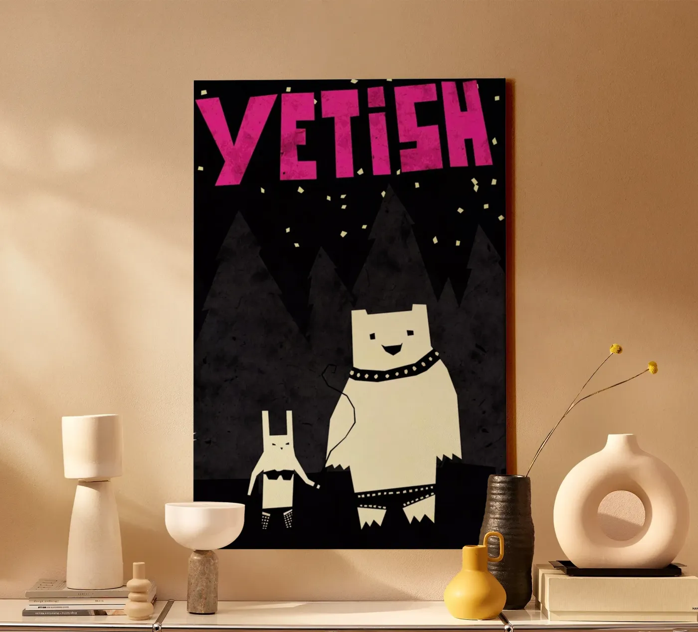 Yetish canvas van Yetiland