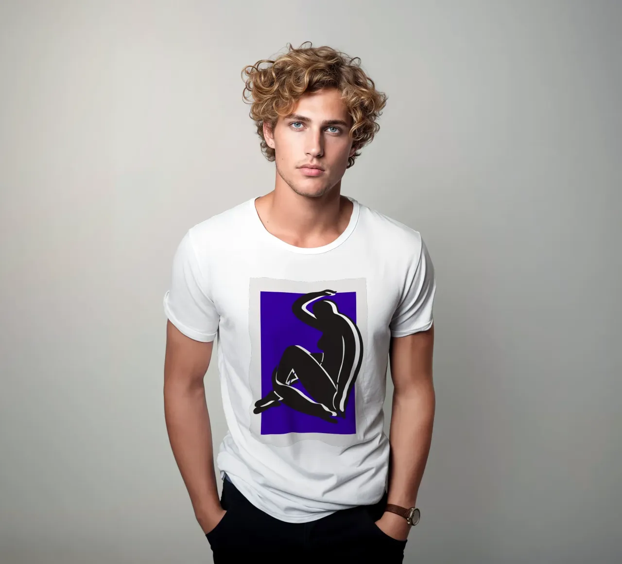 Silhouette femminile t-shirt da RS LAB STUDIO