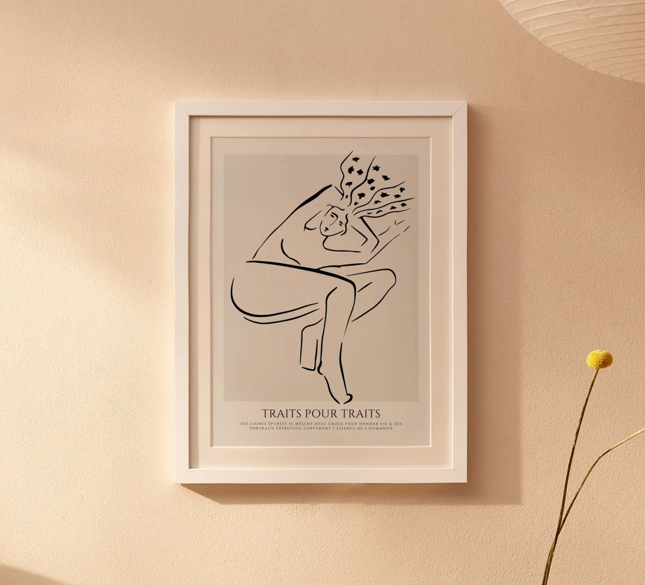 Weibliche Skizze Poster von RS LAB STUDIO