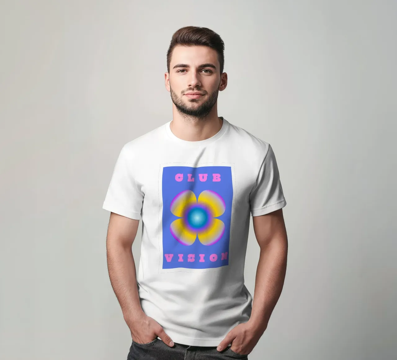 Club Vision t-shirt by RS LAB STUDIO