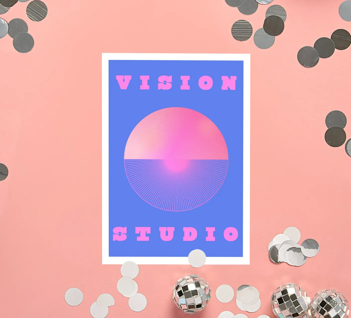 Vision Studio sticker van RS LAB STUDIO