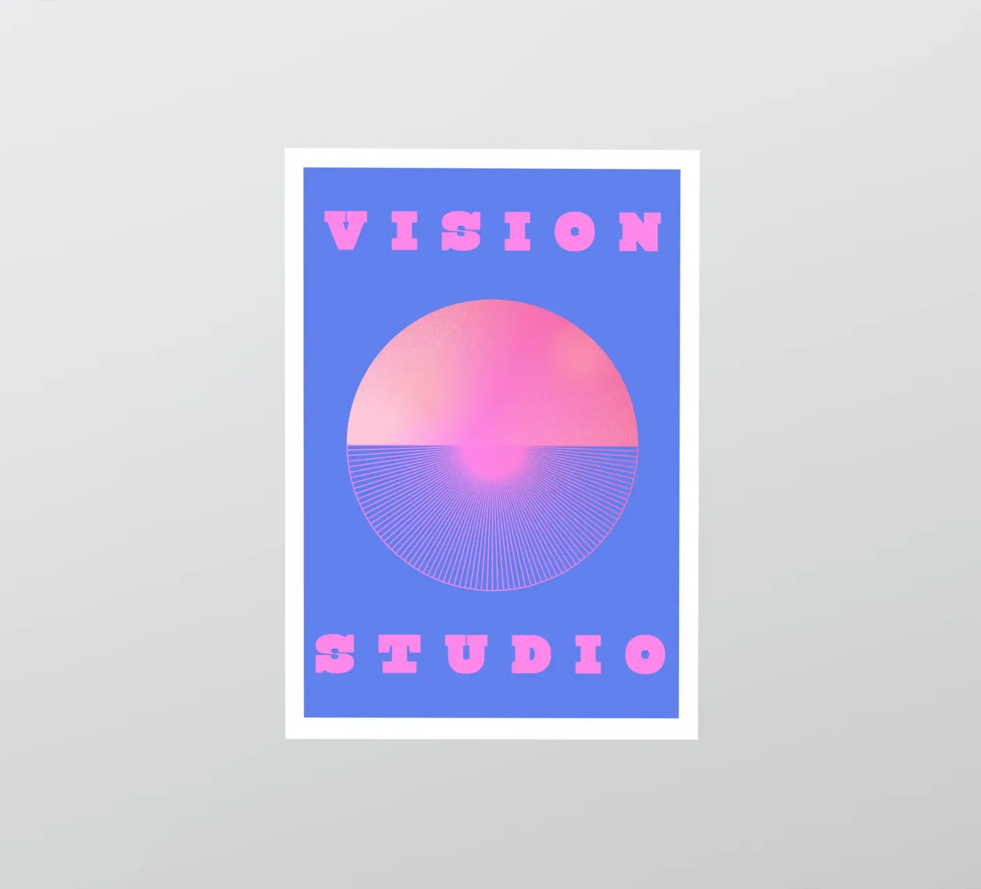 Vision Studio sticker van RS LAB STUDIO