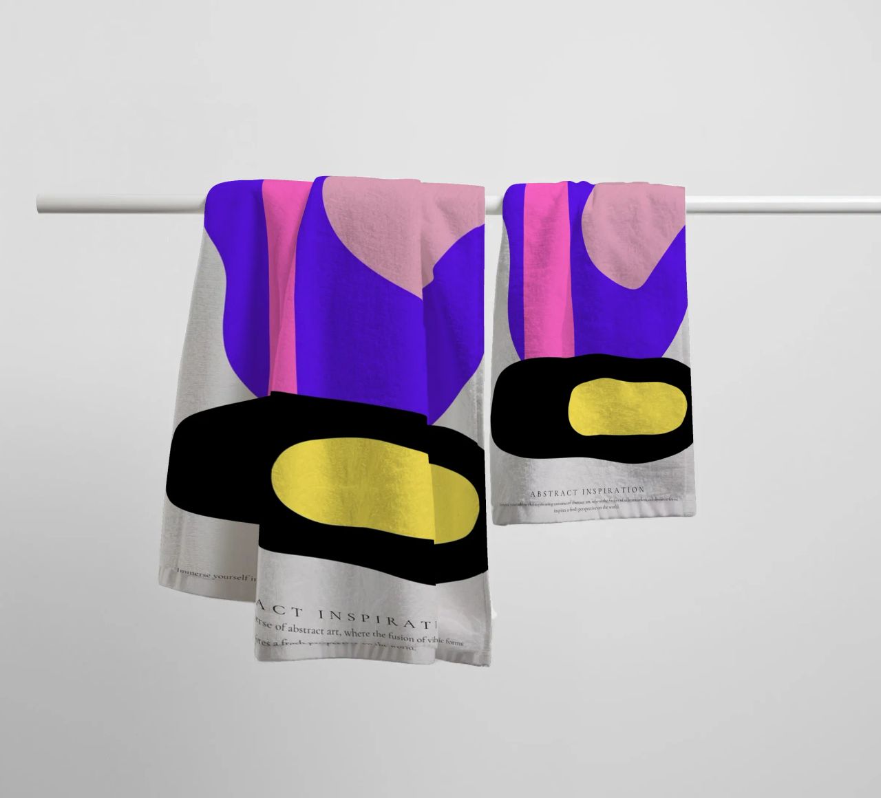 Journey of Reflection towel by RS LAB STUDIO