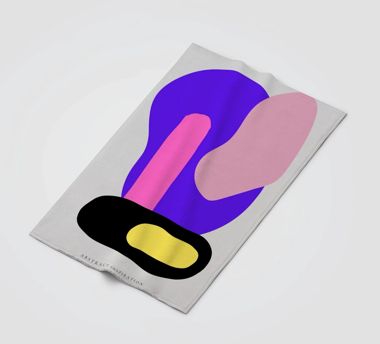 Journey of Reflection fleece blanket by RS LAB STUDIO