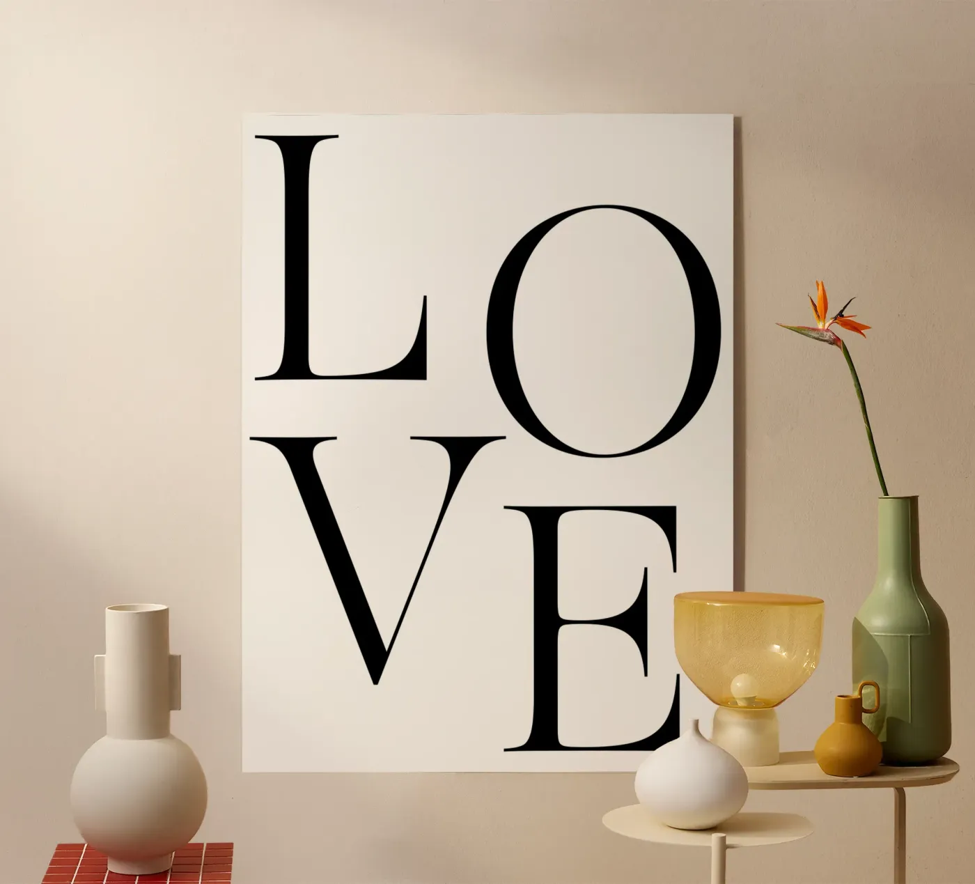 Love Letter plexiglass da we line studio - design