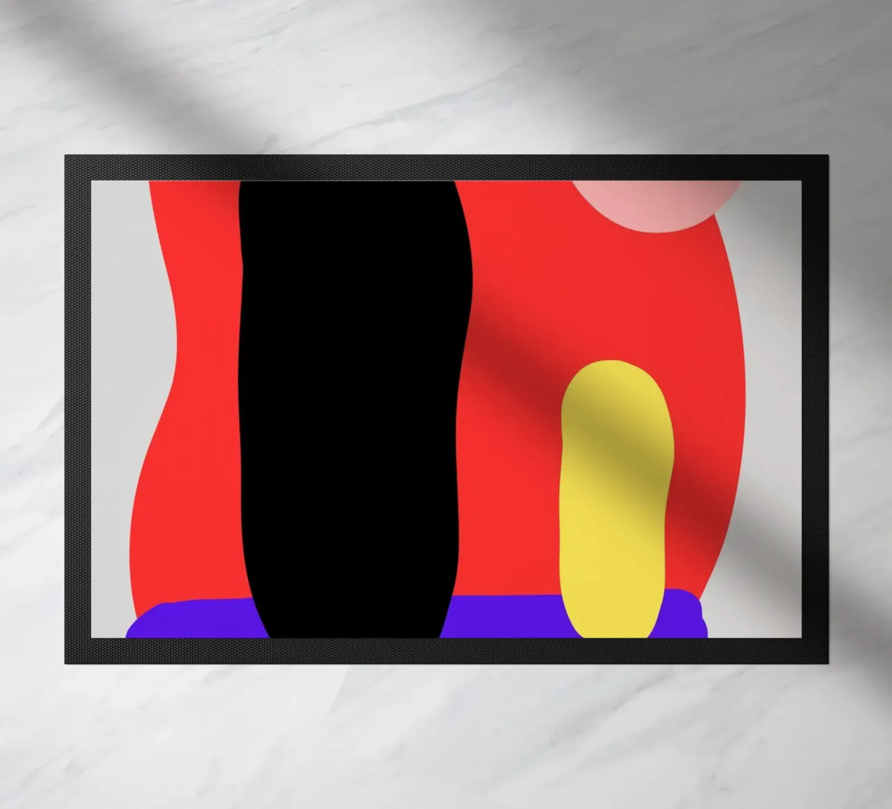 Dancing colors doormat by RS LAB STUDIO