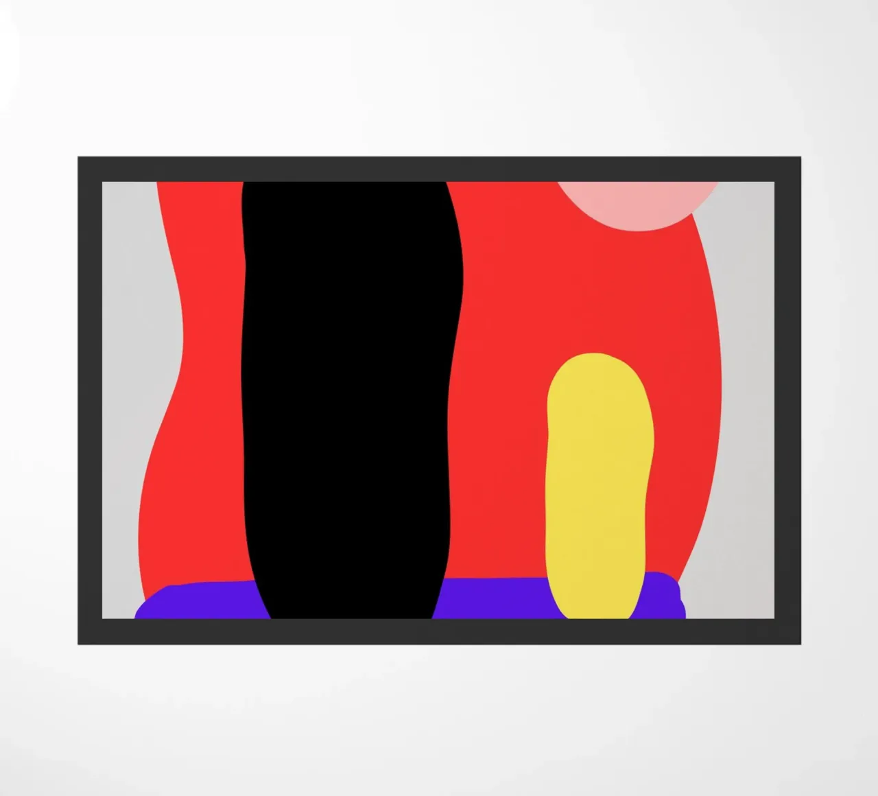 Dancing colors doormat by RS LAB STUDIO